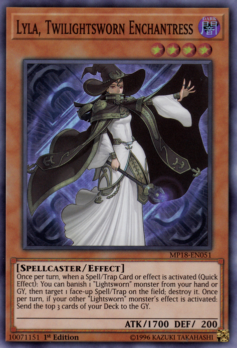 Lyla, Twilightsworn Enchantress [MP18-EN051] Super Rare | Game Master's Emporium (The New GME)