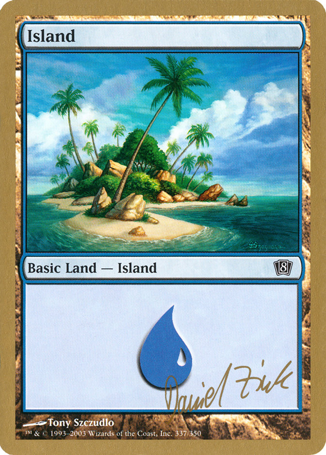 Island (dz337) (Daniel Zink) [World Championship Decks 2003] | Game Master's Emporium (The New GME)