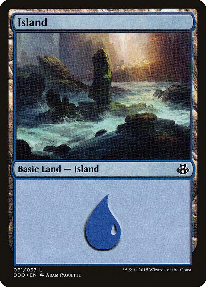 Island (61) [Duel Decks: Elspeth vs. Kiora] | Game Master's Emporium (The New GME)