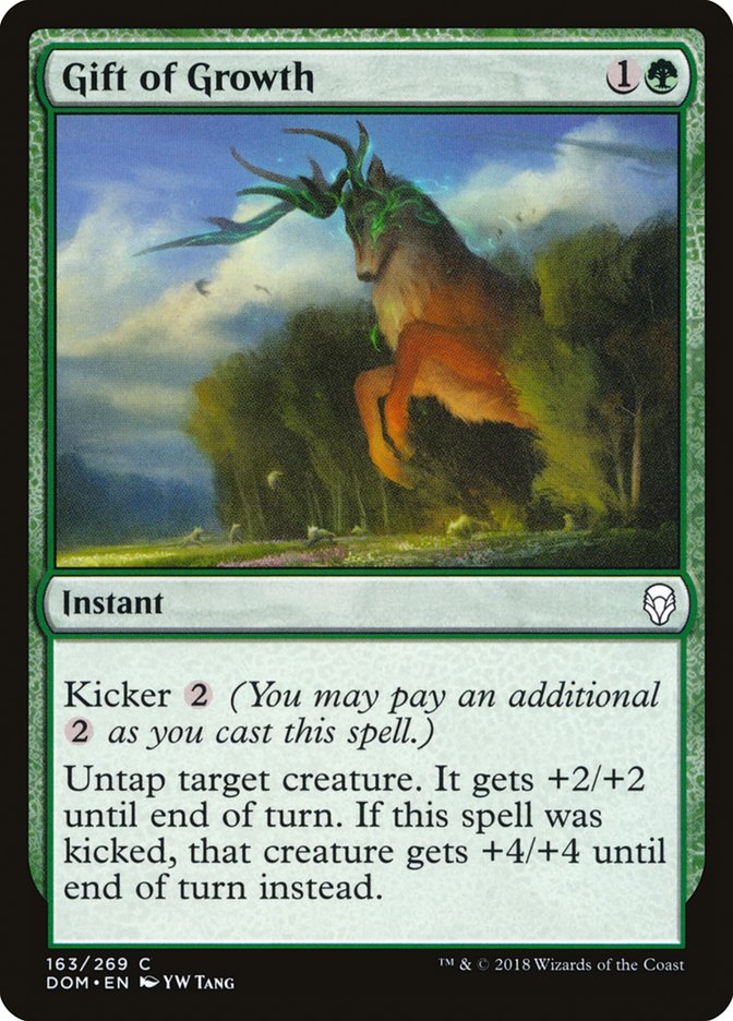 Gift of Growth [Dominaria] | Game Master's Emporium (The New GME)