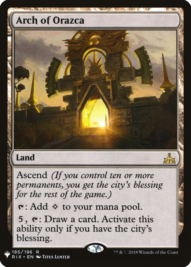 Arch of Orazca [Mystery Booster] | Game Master's Emporium (The New GME)