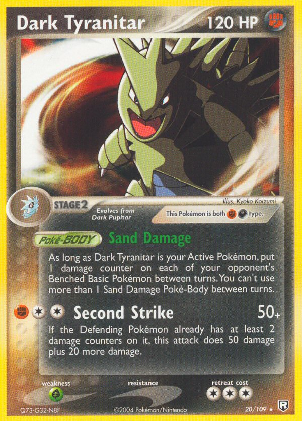 Dark Tyranitar (20/109) [EX: Team Rocket Returns] | Game Master's Emporium (The New GME)