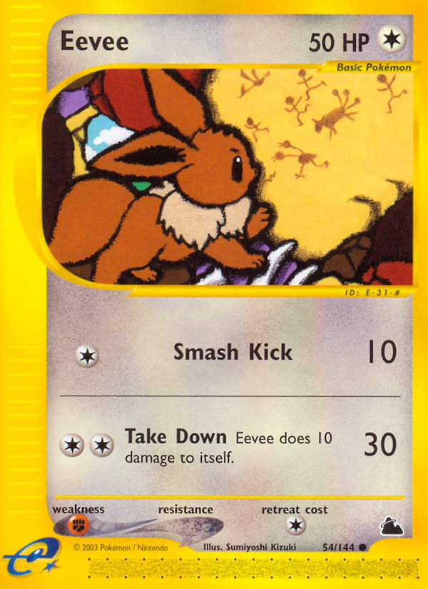 Eevee (54/144) [Skyridge] | Game Master's Emporium (The New GME)