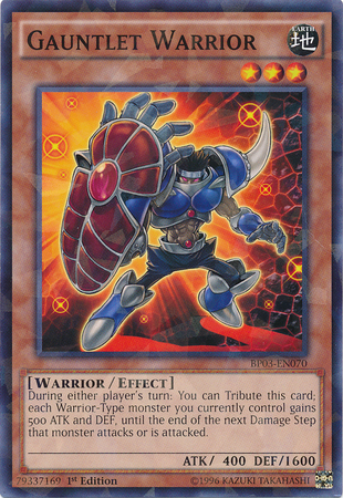 Gauntlet Warrior [BP03-EN070] Shatterfoil Rare | Game Master's Emporium (The New GME)