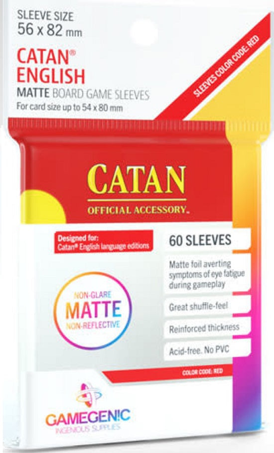 Game Genic Catan Board Game Sleeves Matte 56mm x 82mm | Game Master's Emporium (The New GME)