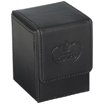 Flip Deck Case Leatherette Black 100+ | Game Master's Emporium (The New GME)