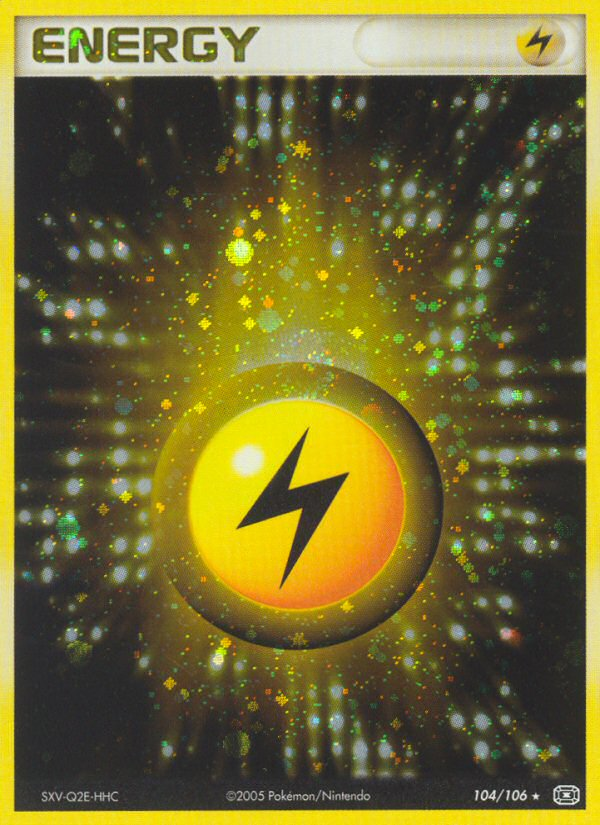 Lightning Energy (104/106) [EX: Emerald] | Game Master's Emporium (The New GME)