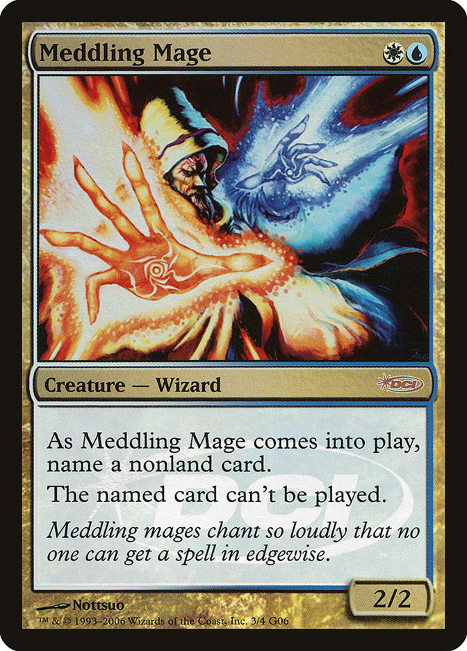 Meddling Mage [Judge Gift Cards 2006] | Game Master's Emporium (The New GME)