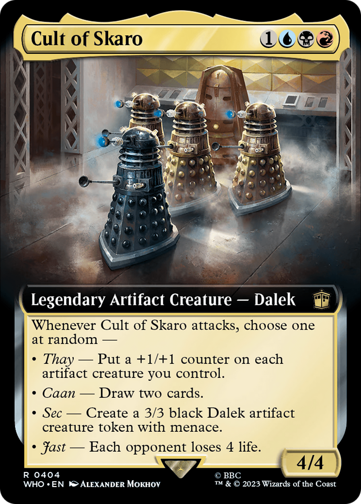 Cult of Skaro (Extended Art) [Doctor Who] | Game Master's Emporium (The New GME)