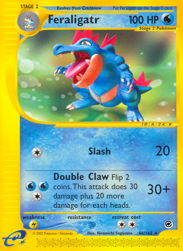 Feraligatr (46/165) [Expedition: Base Set] | Game Master's Emporium (The New GME)