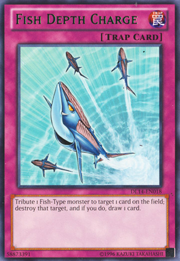 Fish Depth Charge (Green) [DL14-EN018] Rare | Game Master's Emporium (The New GME)