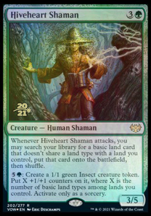 Hiveheart Shaman [Innistrad: Crimson Vow Prerelease Promos] | Game Master's Emporium (The New GME)