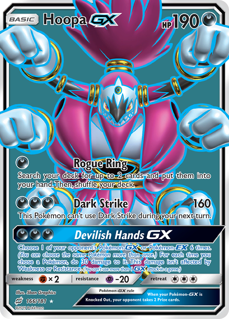 Hoopa GX (166/181) [Sun & Moon: Team Up] | Game Master's Emporium (The New GME)
