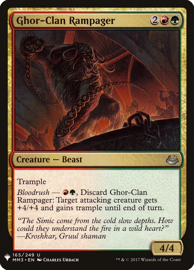 Ghor-Clan Rampager [Mystery Booster] | Game Master's Emporium (The New GME)