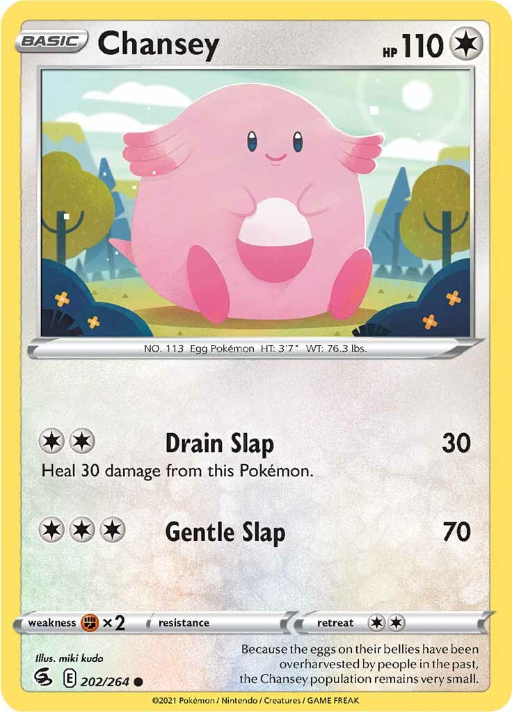 Chansey (202/264) [Sword & Shield: Fusion Strike] | Game Master's Emporium (The New GME)