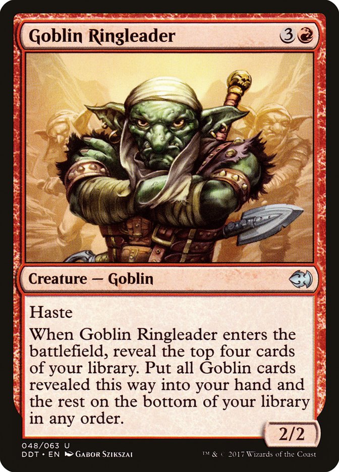 Goblin Ringleader [Duel Decks: Merfolk vs. Goblins] | Game Master's Emporium (The New GME)