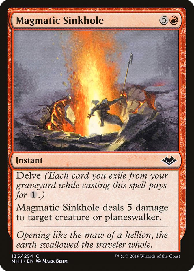 Magmatic Sinkhole [Modern Horizons] | Game Master's Emporium (The New GME)