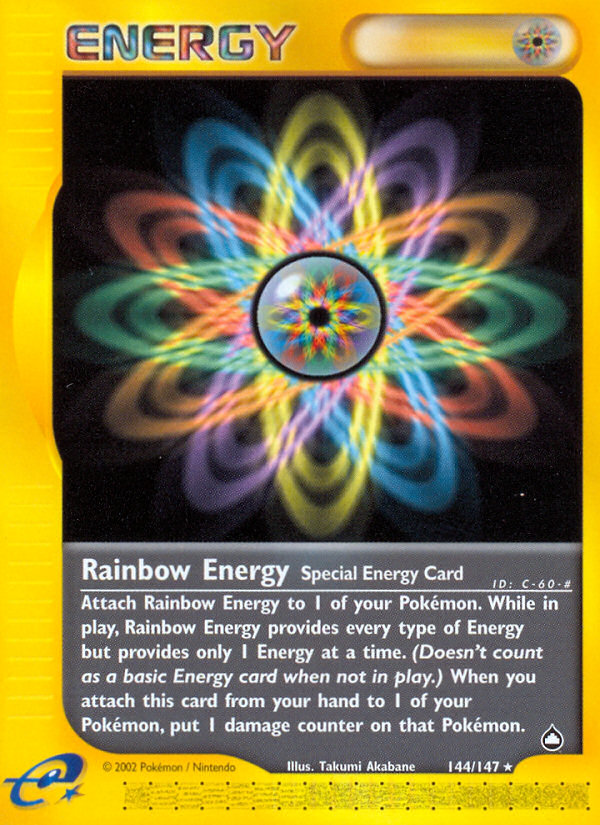 Rainbow Energy (144/147) [Aquapolis] | Game Master's Emporium (The New GME)