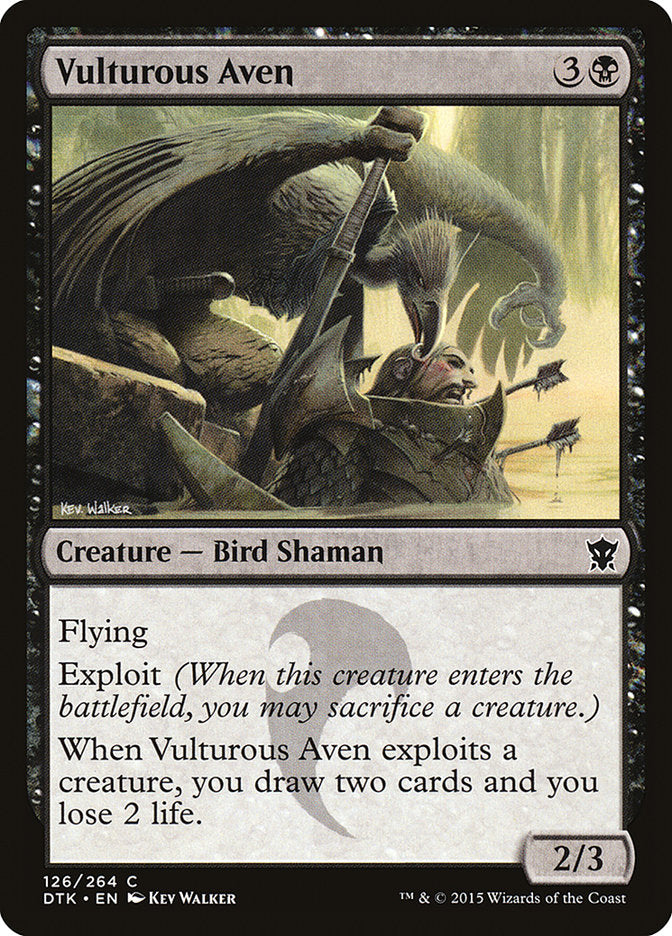 Vulturous Aven [Dragons of Tarkir] | Game Master's Emporium (The New GME)