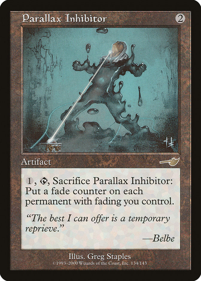 Parallax Inhibitor [Nemesis] | Game Master's Emporium (The New GME)