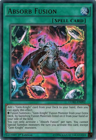 Absorb Fusion [CORE-EN092] Ultra Rare | Game Master's Emporium (The New GME)