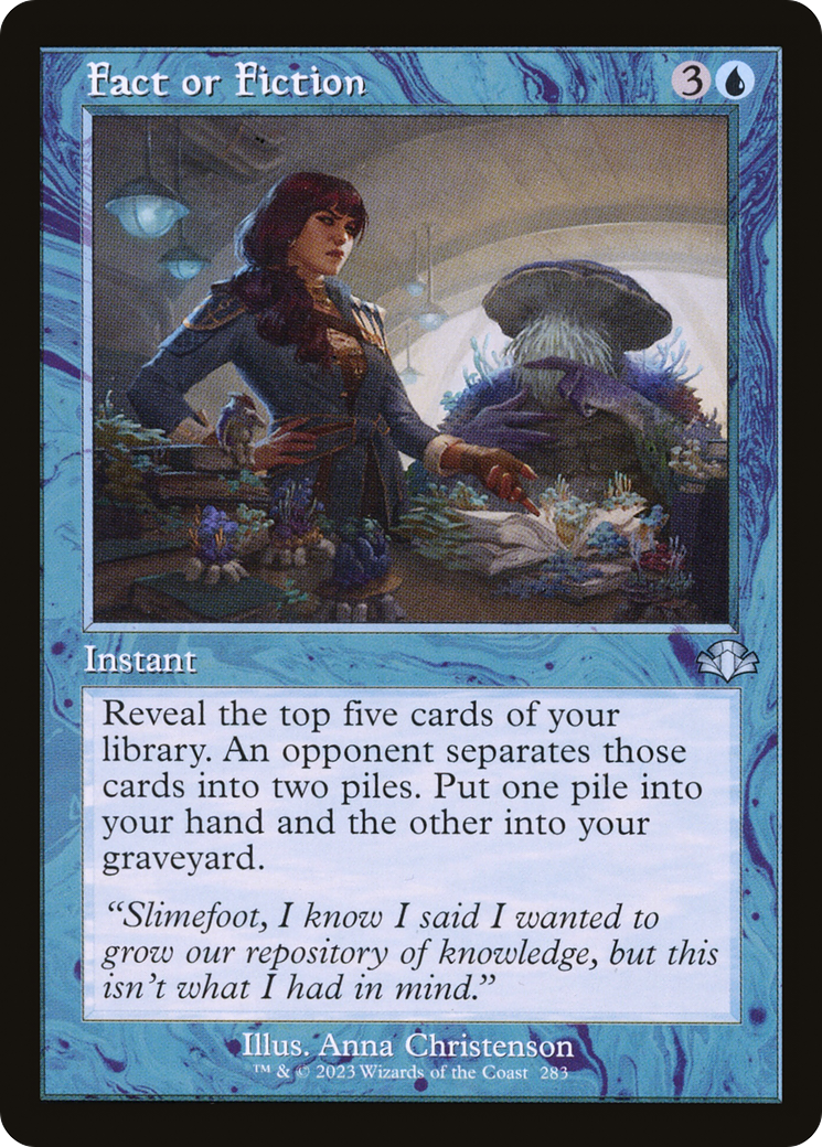 Fact or Fiction (Retro) [Dominaria Remastered] | Game Master's Emporium (The New GME)