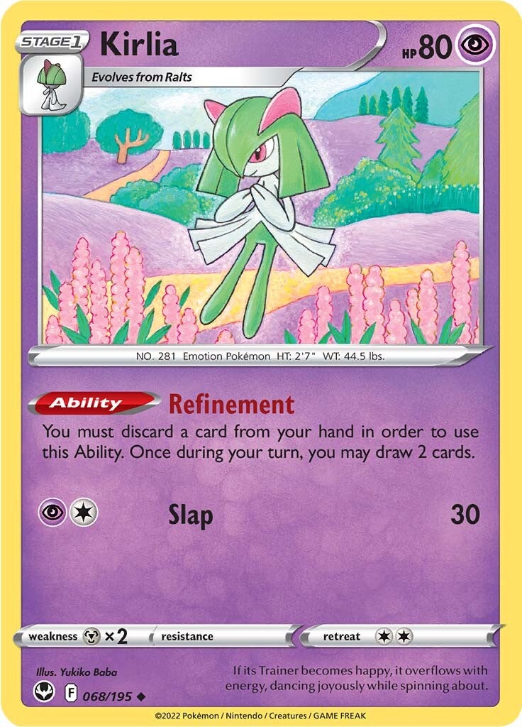 Kirlia (068/195) [Sword & Shield: Silver Tempest] | Game Master's Emporium (The New GME)