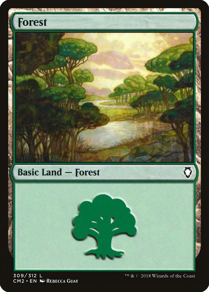 Forest (309) [Commander Anthology Volume II] | Game Master's Emporium (The New GME)