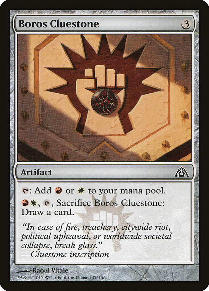 Boros Cluestone [Dragon's Maze] | Game Master's Emporium (The New GME)