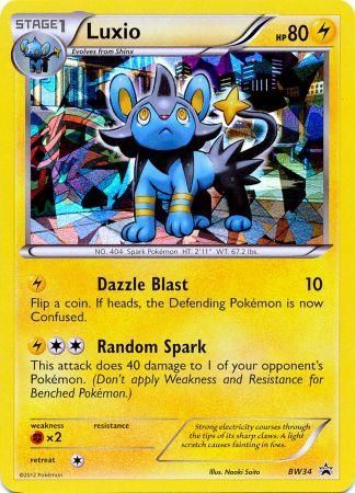 Luxio (BW34) (Cracked Ice Holo) [Black & White: Black Star Promos] | Game Master's Emporium (The New GME)
