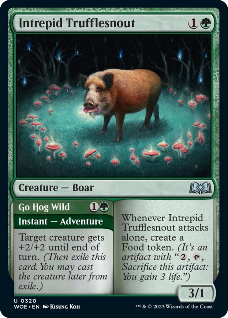 Intrepid Trufflesnout // Go Hog Wild [Wilds of Eldraine] | Game Master's Emporium (The New GME)