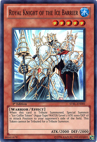 Royal Knight of the Ice Barrier [STBL-EN091] Super Rare | Game Master's Emporium (The New GME)