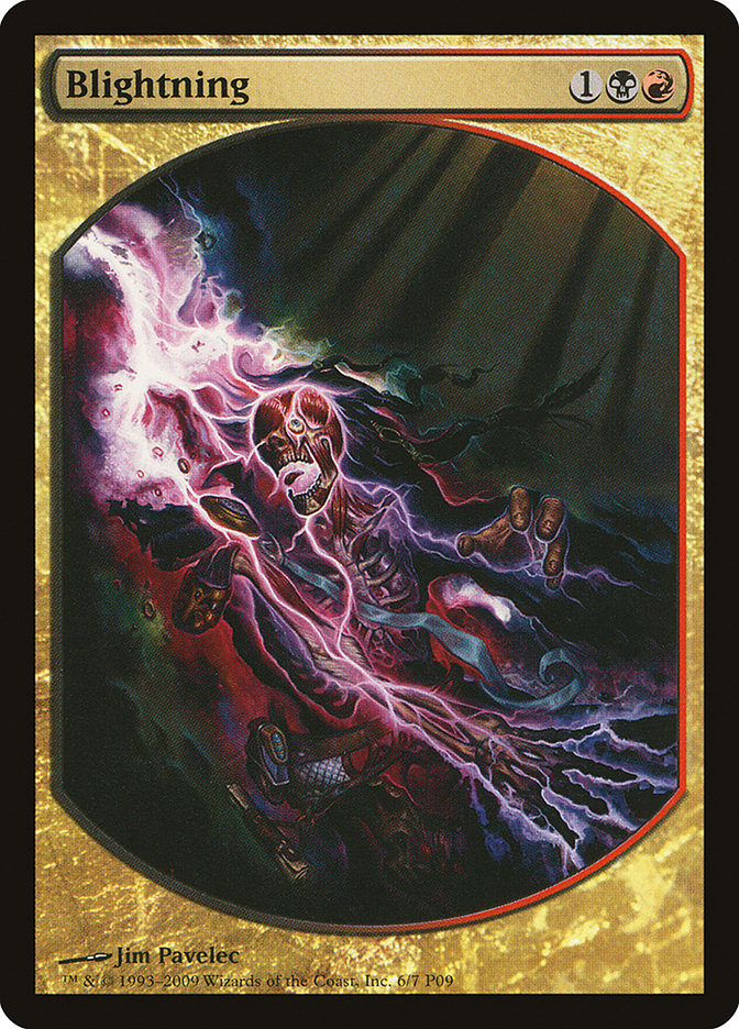 Blightning [Magic Player Rewards 2009] | Game Master's Emporium (The New GME)