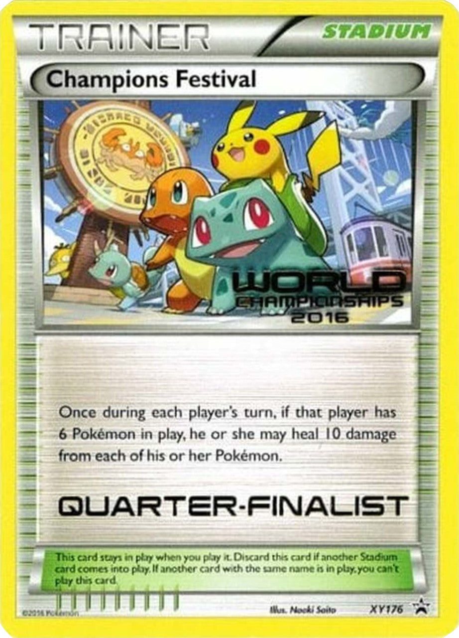 Champions Festival (XY176) (2016 Quarter Finalist) [XY: Black Star Promos] | Game Master's Emporium (The New GME)