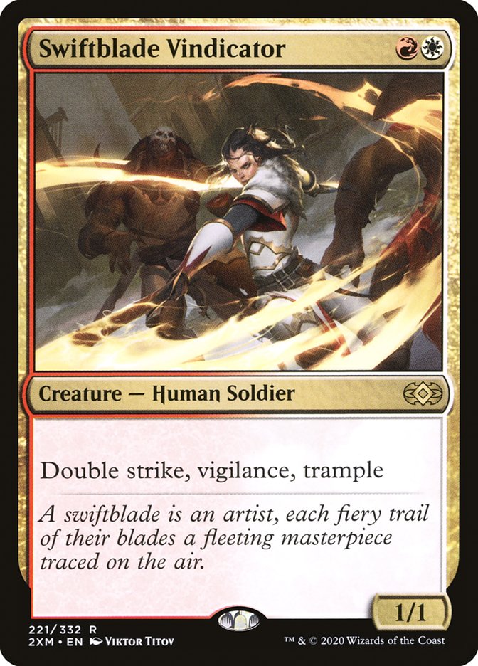 Swiftblade Vindicator [Double Masters] | Game Master's Emporium (The New GME)