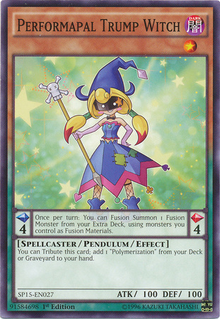 Performapal Trump Witch [SP15-EN027] Common | Game Master's Emporium (The New GME)