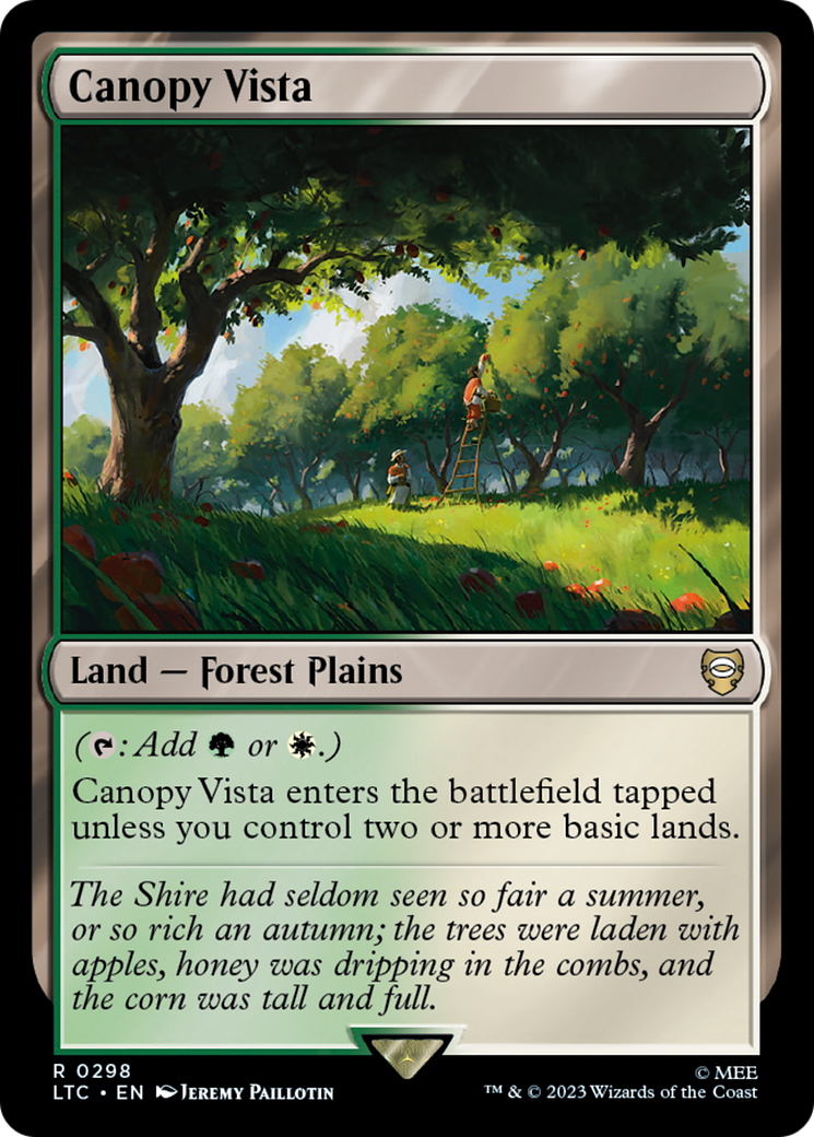 Canopy Vista [The Lord of the Rings: Tales of Middle-Earth Commander] | Game Master's Emporium (The New GME)