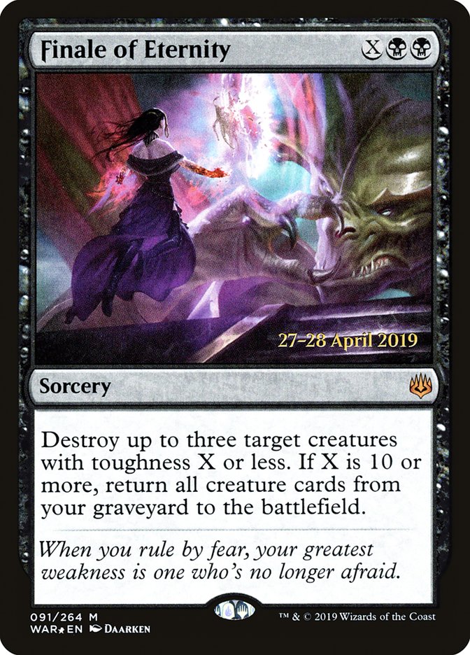 Finale of Eternity [War of the Spark Prerelease Promos] | Game Master's Emporium (The New GME)