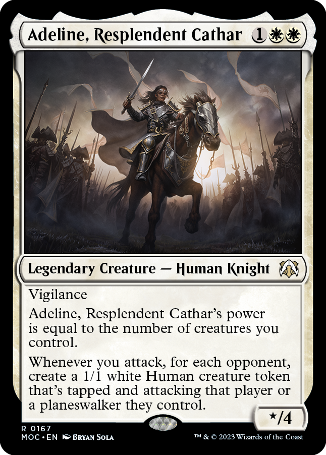 Adeline, Resplendent Cathar [March of the Machine Commander] | Game Master's Emporium (The New GME)