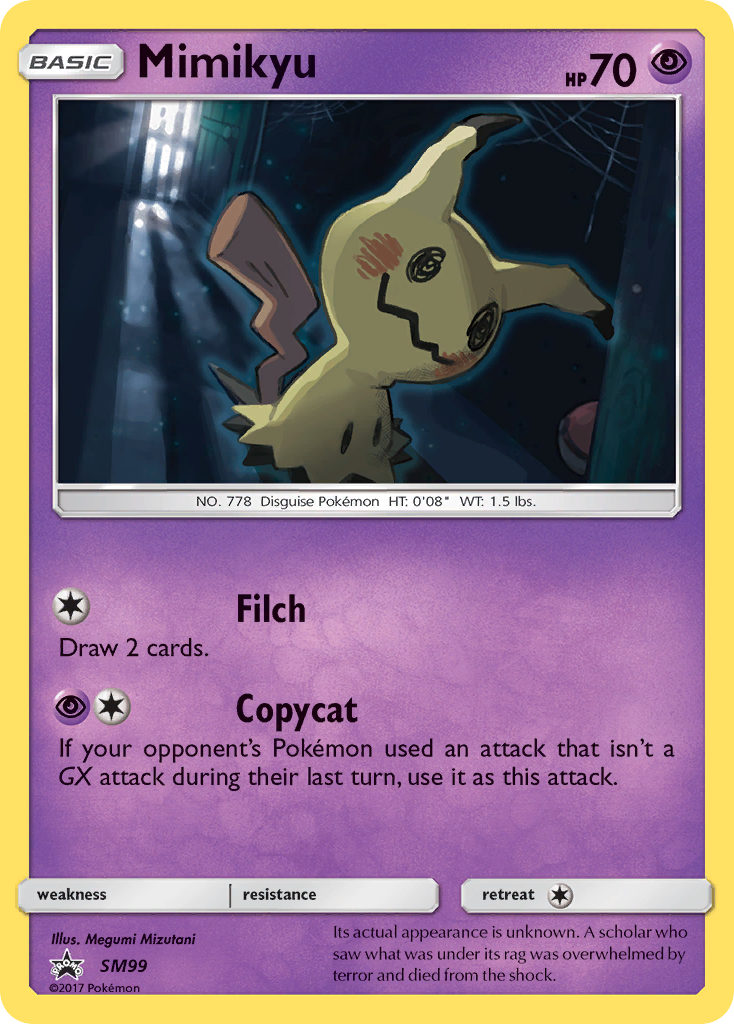 Mimikyu (SM99) [Sun & Moon: Black Star Promos] | Game Master's Emporium (The New GME)