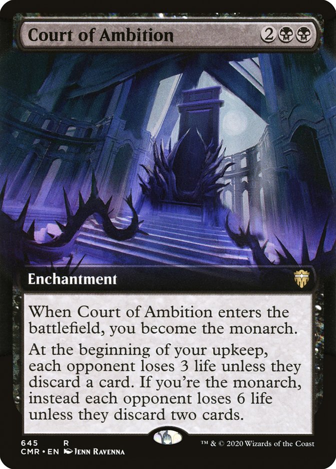 Court of Ambition (Extended Art) [Commander Legends] | Game Master's Emporium (The New GME)