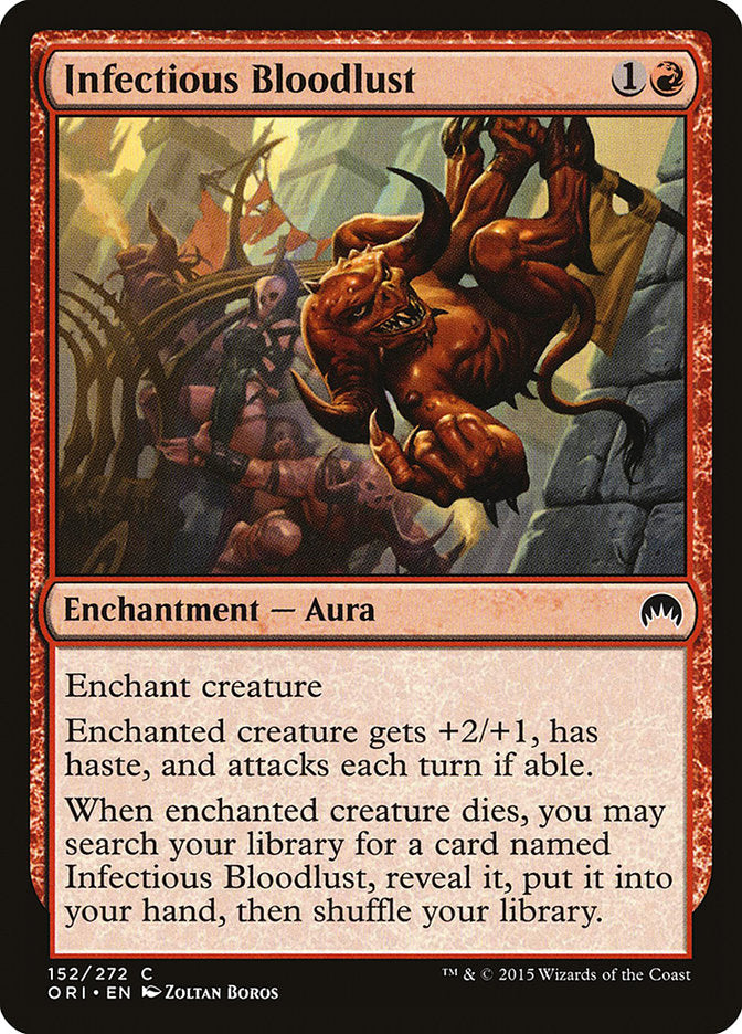Infectious Bloodlust [Magic Origins] | Game Master's Emporium (The New GME)