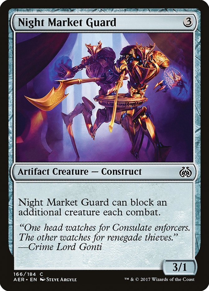 Night Market Guard [Aether Revolt] | Game Master's Emporium (The New GME)