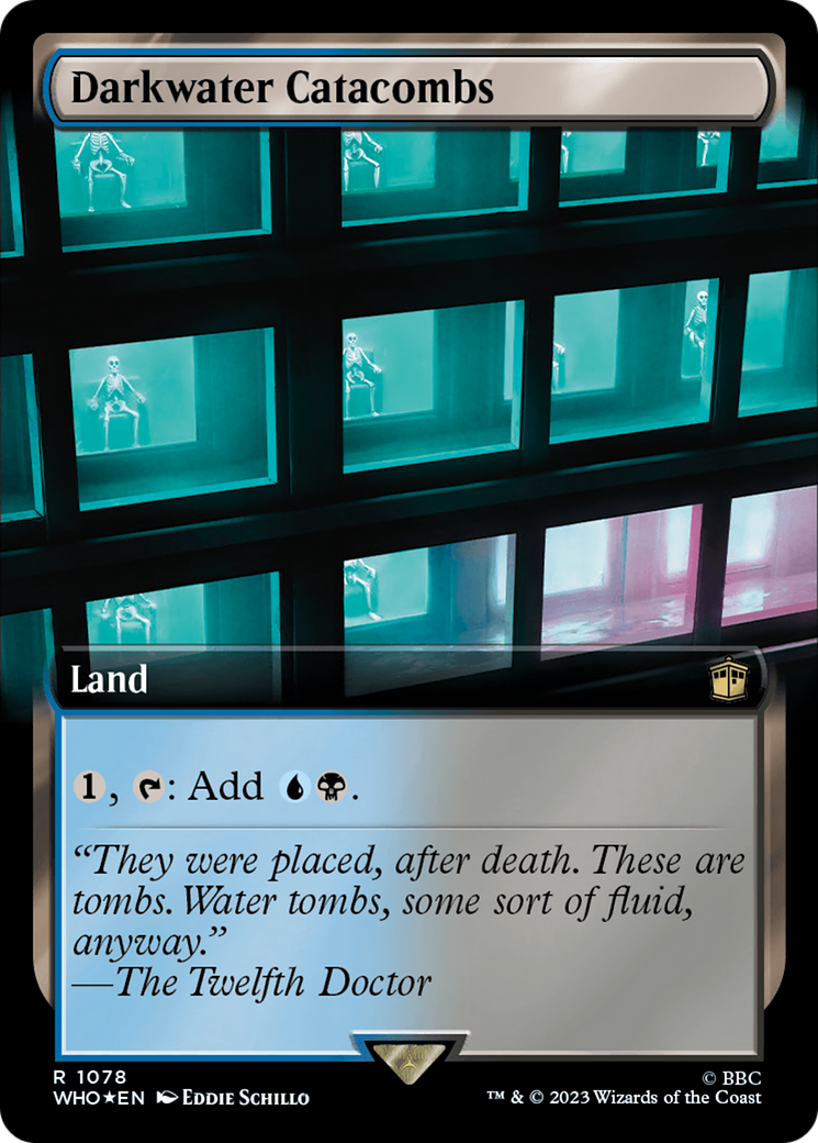 Darkwater Catacombs (Extended Art (Surge Foil) [Doctor Who] | Game Master's Emporium (The New GME)