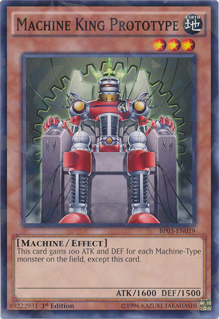 Machine King Prototype [BP03-EN019] Shatterfoil Rare | Game Master's Emporium (The New GME)