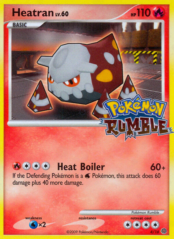 Heatran (4/16) [Pokémon Rumble] | Game Master's Emporium (The New GME)