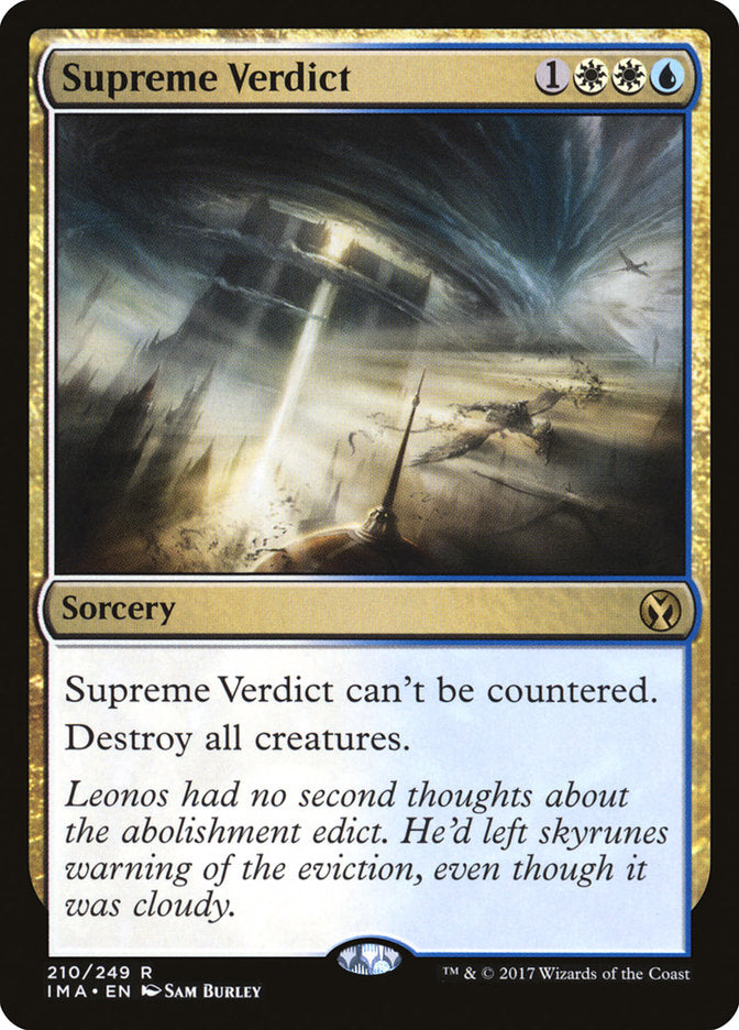 Supreme Verdict [Iconic Masters] | Game Master's Emporium (The New GME)