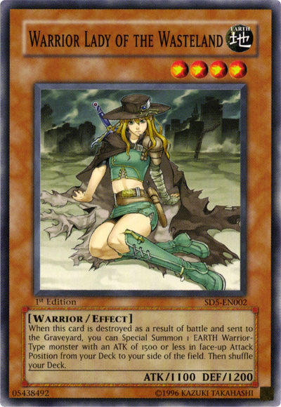 Warrior Lady of the Wasteland [SD5-EN002] Common | Game Master's Emporium (The New GME)