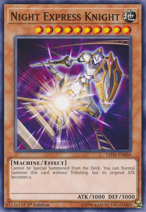 Night Express Knight [LED4-EN040] Common | Game Master's Emporium (The New GME)