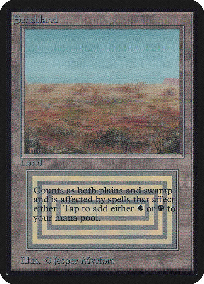 Scrubland [Alpha Edition] | Game Master's Emporium (The New GME)